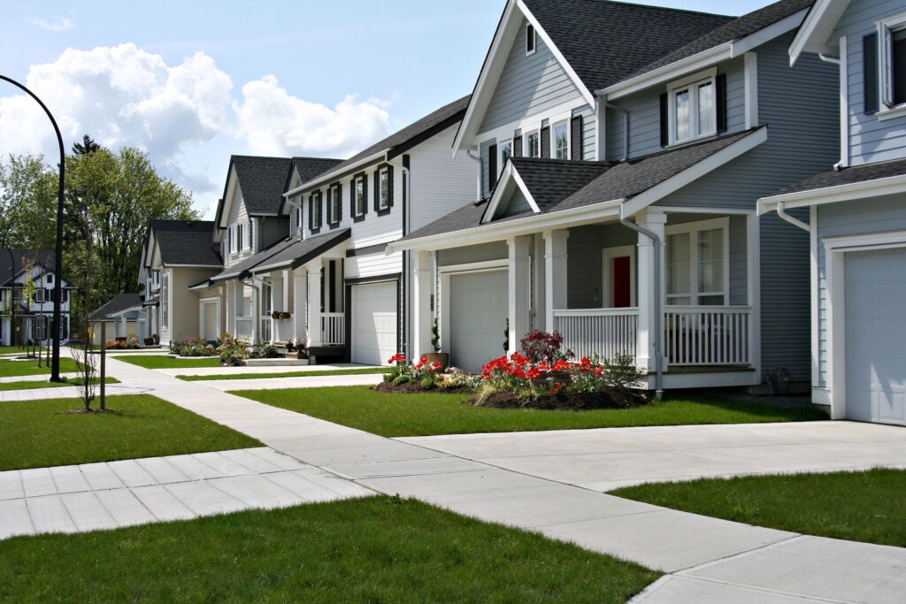 friendly suburban neighborhood