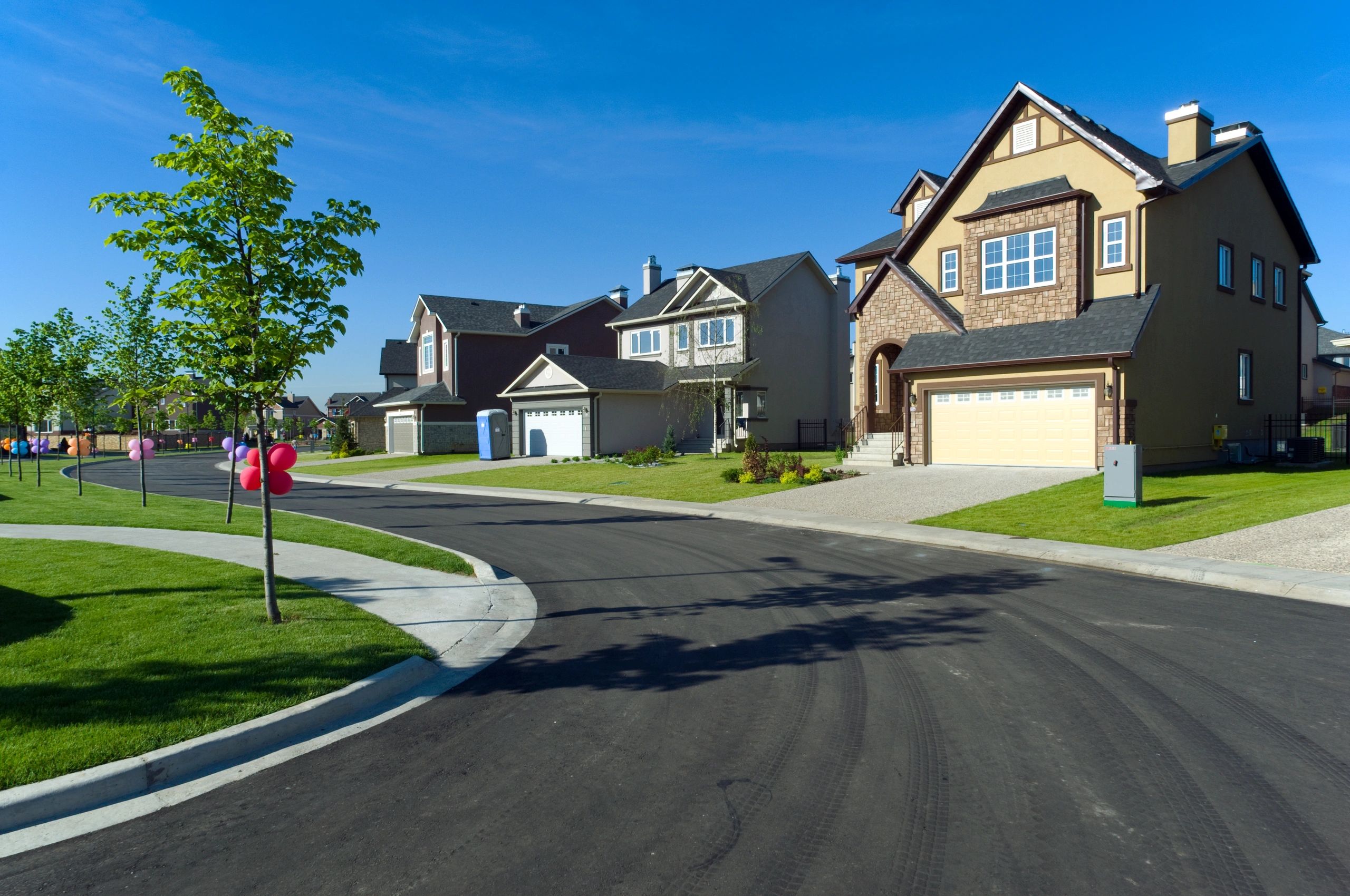 residential homes street