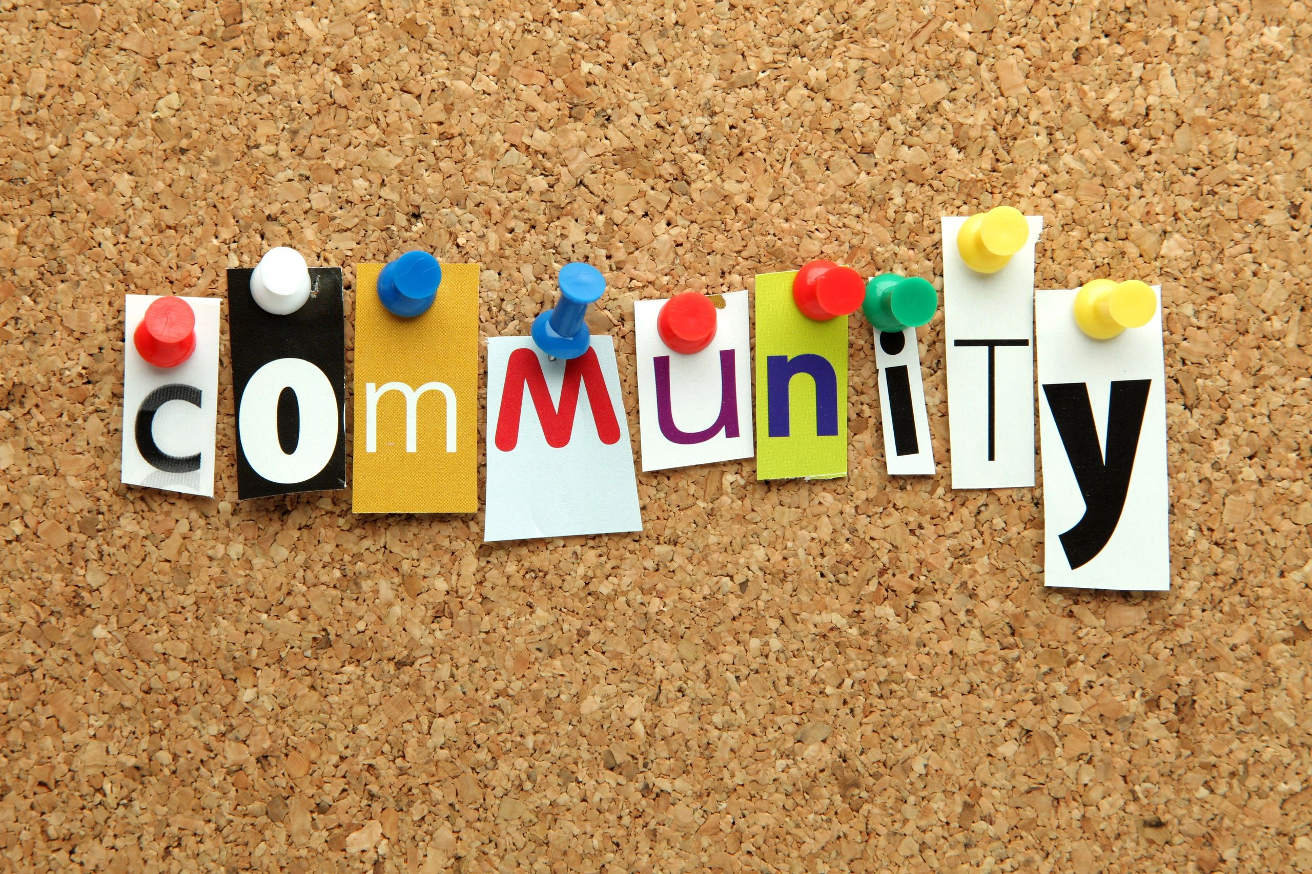 community resources bulletin board