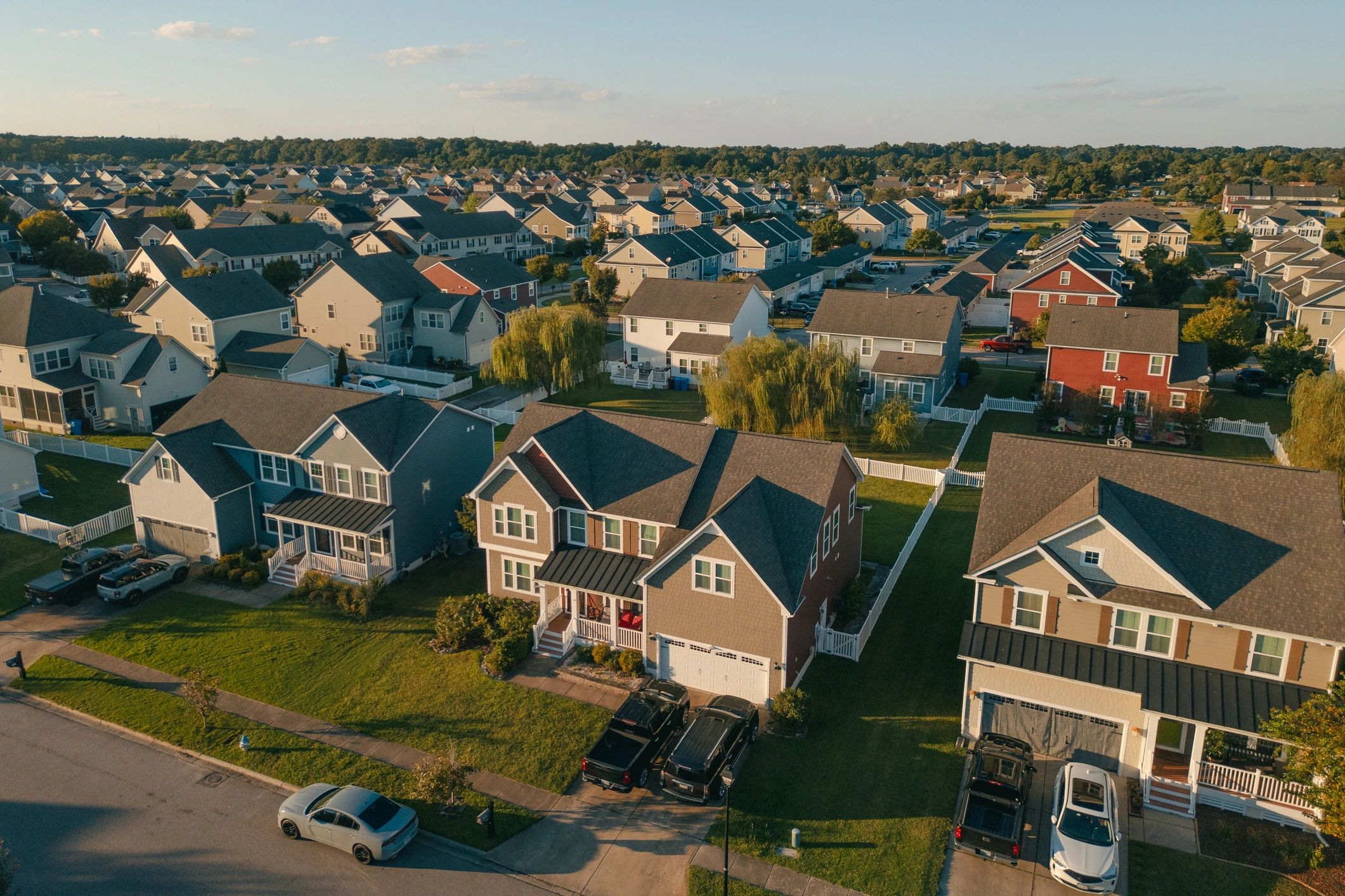 friendly suburban neighborhood